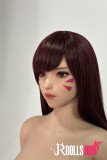 DVA Sex Doll: Overwatch Silicone Doll, Game Lady 167cm/5ft5 D-Cup