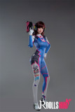 DVA Sex Doll: Overwatch Silicone Doll, Game Lady 167cm/5ft5 D-Cup