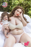 Realistic BBW Sex Doll Amy - Starpery Doll - 161cm/5ft3 Silicone Sex Doll [USA In Stock]