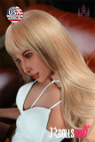 Blonde Sex Doll Caroline - DOLLS CASTLE - 163cm/5ft3 TPE Sex Doll [USA In Stock]