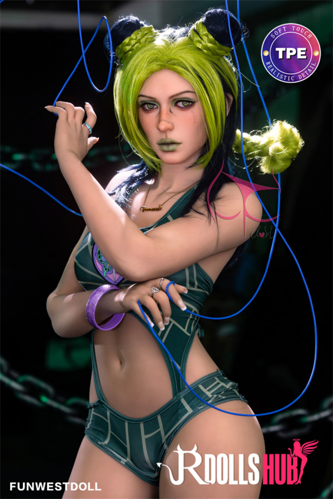 Jolyne Cujoh Sex Doll: JoJo's Bizarre Adventure Jolyne TPE Sex Doll  159cm/5ft2 Funwest Doll