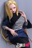 Android 18 Sex Doll: Dragon Ball TPE Body with Silicone Head Sex Doll 148cm/4ft9 ElsaBabe Doll