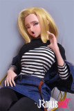Android 18 Sex Doll: Dragon Ball TPE Body with Silicone Head Sex Doll 148cm/4ft9 ElsaBabe Doll