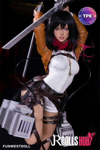 Mikasa Sex Doll: Attack on Titan Mikasa Ackerman TPE Sex Doll 159cm/5ft2 Funwest Doll