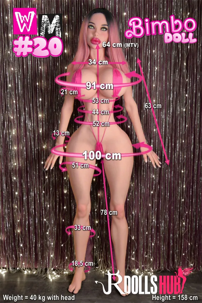 Bimbo Sex Doll Barbie - WM Doll - 158cm/5ft2 TPE Sex Doll