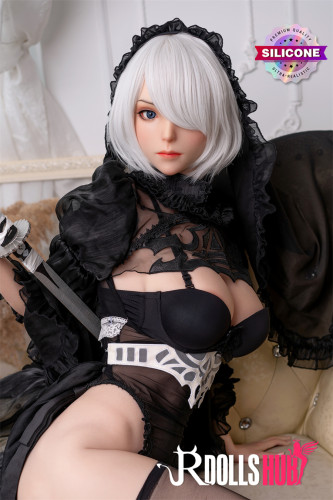 2B Sex Doll: NieR Automata Silicone Doll Black Nun, Game Lady 171cm/5ft6 G-Cup