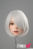 2B Sex Doll: NieR Automata Silicone Doll 2B in Kimono, Game Lady 171cm/5ft6 G-Cup (Movable Jaw)