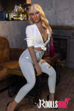 Small Tits Sex Doll Veronica - Irontech - 162cm/5ft4 TPE Sex Doll with Silicone Head