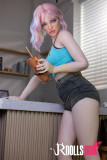 Small Breast Sex Doll Defne - Irontech - 162cm/5ft4 TPE Sex Doll with Silicone Head