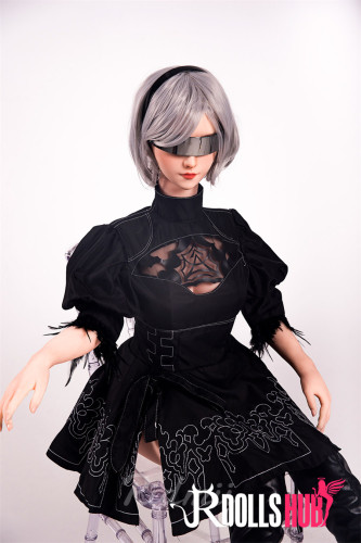2B Sex Doll: NieR Automata YoRHa TPE Sex Doll With Silicone Head 163cm/5ft4 Ridmii Doll