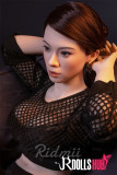 Asian Sex Doll Aidra - Ridmii Doll - 158cm/5ft2 TPE Sex Doll With Silicone Head (Movable Jaw)