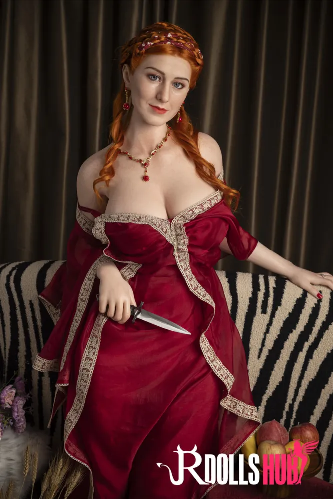 BBW Milf Sex Doll Lucretia - Starpery Doll - 165cm/5ft4 TPE Sex Doll With Silicone Head