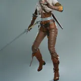Ciri Sex Doll: The Witcher 3 Silicone Doll, Game Lady 168cm/5ft6 D-Cup