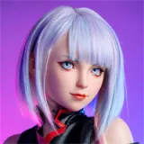 Lucyna Sex Doll: Cyberpunk Silicone Doll, Game Lady 156cm/5ft1 E-Cup