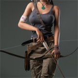 Lara Sex Doll: Tomb Raider Silicone Doll, Game Lady 166cm/5ft5 E-Cup (Movable Jaw)