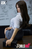 Realistic Asian Sex Doll Krista - EX Doll - 167cm/5ft5 Ukiyo-E Series Silicone Sex Doll