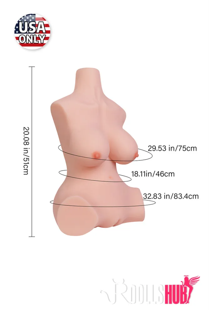 Sex Doll Torso Marina - JoyoToy - 11.5kg/21.4Ibs TPE Sex Doll