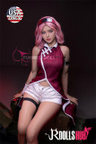 Sakura Haruno Sex Doll: Naruto Sakura TPE Sex Doll 159cm/5ft2 Funwest Doll [USA In Stock]