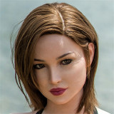 Amanda (Movable Jaw) - Zelex Doll - 170cm/5ft7 TPE Sex Doll With Silicone Head
