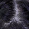 Black Hair (For hard silicone head only)