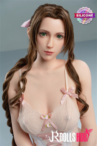 Aerith Sex Doll: Final Fantasy Silicone Doll, Game Lady 168cm/5ft6 D-Cup