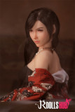 65cm/25.6'' Tifa Doll: Final Fantasy Tifa Lockhart Cosplay Silicone Figure, Game Lady