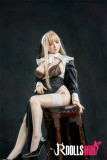 Hot Blonde Sex Doll Anna - AXB Doll - 143cm/4ft7 Silicone Sex Doll