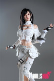 Tifa Sex Doll: Final Fantasy Silicone Doll, Game Lady 171cm/5ft6 G-Cup (Smiley Face Version)