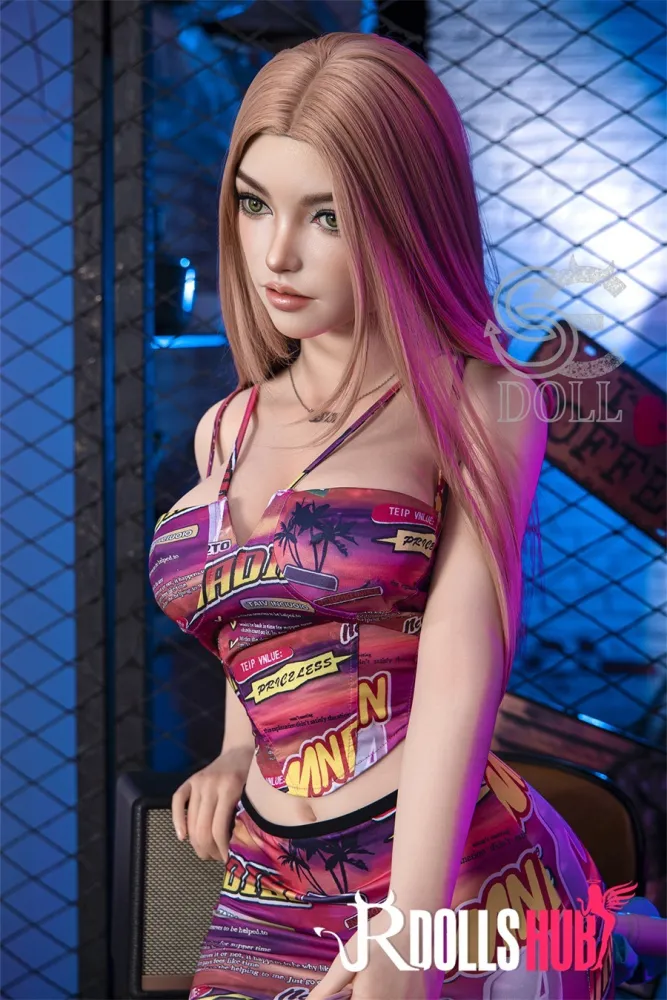 Blonde Sex Doll Vicky - SE Doll - 161cm/5ft3 Silicone Sex Doll