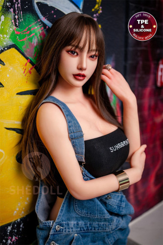 Asian Sex Doll Beryl - SHEDOLL - 158cm/5ft2 TPE Sex Doll with Silicone Head