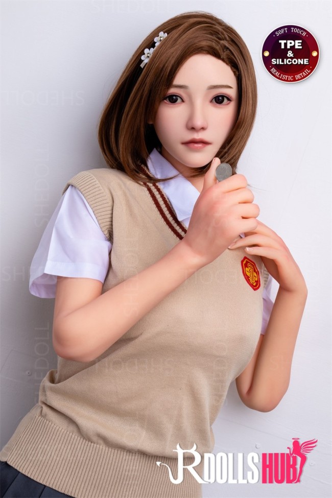 Japanese Sex Doll Rose - SHEDOLL - 158cm/5ft2 TPE Sex Doll with Silicone Head