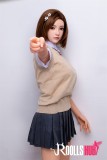 Japanese Sex Doll Rose - SHEDOLL - 158cm/5ft2 TPE Sex Doll with Silicone Head