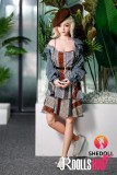 Blonde Sex Doll Aisha - SHEDOLL - 148cm/4ft9 Silicone Sex Doll