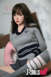 Asian Sex Doll Cheryl - SHEDOLL - 158cm/5ft2 TPE Sex Doll with Silicone Head