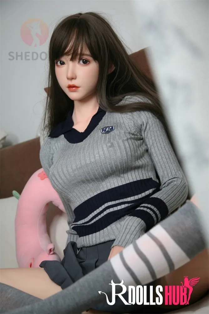Asian Sex Doll Cheryl - SHEDOLL - 158cm/5ft2 TPE Sex Doll with Silicone Head