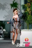 Blonde Sex Doll Aisha - SHEDOLL - 148cm/4ft9 Silicone Sex Doll