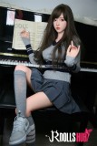 Asian Sex Doll Cheryl - SHEDOLL - 158cm/5ft2 TPE Sex Doll with Silicone Head