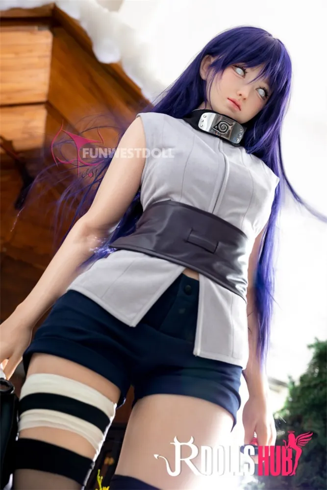 Hinata Hyuga Sex Doll: Naruto Hinata Silicone Sex Doll 159cm/5ft2 Funwest Doll