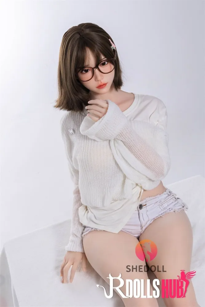 Asian Sex Doll Chery - SHEDOLL - 167cm/5ft6 TPE Sex Doll with Silicone Head