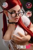 Skinny Sex Doll Janice - Ridmii Doll - 160cm/5ft2 TPE Sex Doll With Silicone Head [USA In Stock]