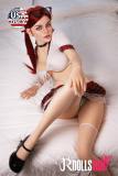 Skinny Sex Doll Janice - Ridmii Doll - 160cm/5ft2 TPE Sex Doll With Silicone Head [USA In Stock]