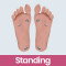 Standing (Able to stand alone)