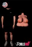 Big Boobs Sex Doll Torso - Climax Doll - 63cm STPE Sex Doll [USA In Stock]