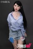Realistic Asian Sex Doll Kimmy - Fanreal Doll - 155cm/5ft1 Silicone Sex Doll