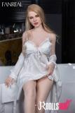 Blonde Sex Doll Gina - Fanreal Doll - 155cm/5ft1 Silicone Sex Doll