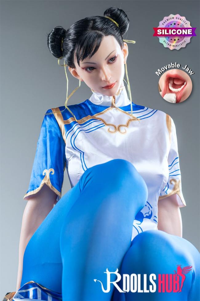 Chun Li Sex Doll: Street Fighter 6 Silicone Doll, Game Lady 169cm/5ft6 F-Cup