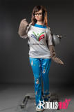 Mei Sex Doll: Overwatch Silicone Doll, Game Lady 165cm/5ft4 G-Cup