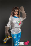 Mei Sex Doll: Overwatch Silicone Doll, Game Lady 165cm/5ft4 G-Cup