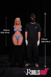Blonde Sex Doll Torso Fiora - Climax Doll - 100cm Silicone Sex Doll
