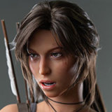 Tifa Sex Doll Torso: Final Fantasy Silicone Sex Doll, Game Lady 97.5cm/38.4in J-Cup (Movable Jaw)